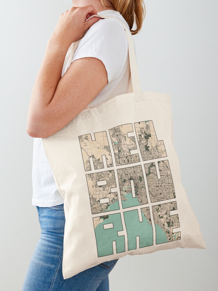 Melbourne City Map of Australi - огляд і ціна Women Bags In Australia