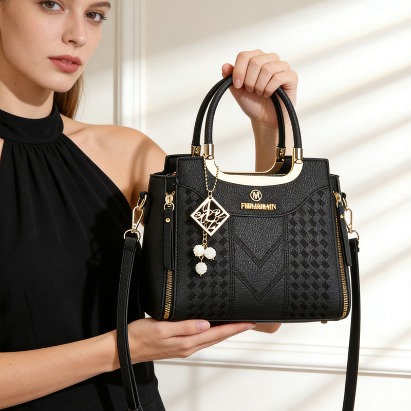 3-piece handbag set made of ly - огляд і ціна Women Bags Daily Use