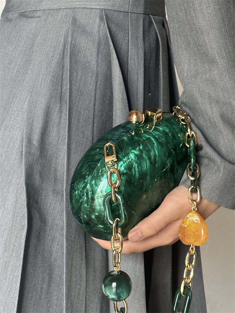 Banquet New Acrylic Clutch Bag - огляд і ціна Women Bags Green