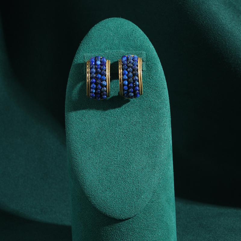 Vintage Lapis Lazuli Stud Earr - огляд і ціна Women Bags Trend 2025