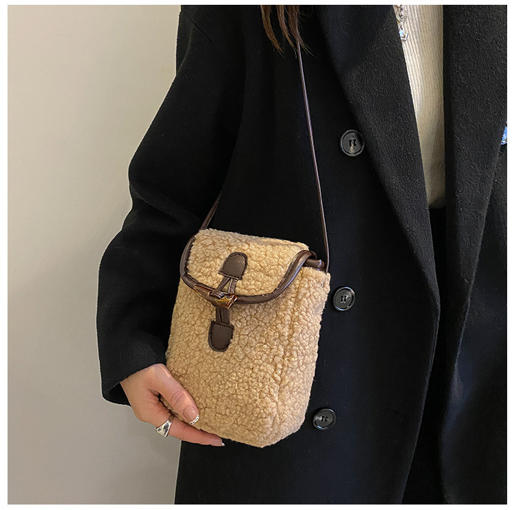 Lambswool Phone-bag Women Faux - огляд і ціна Women'S Bags Cross Body