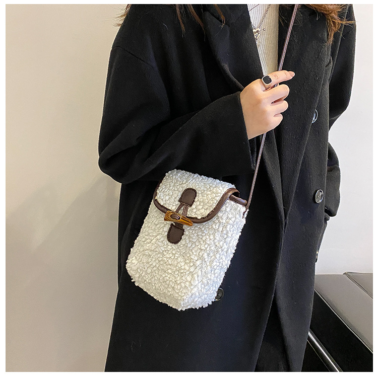 Lambswool Phone-bag Women Faux - огляд і ціна Women'S Bags Cross Body