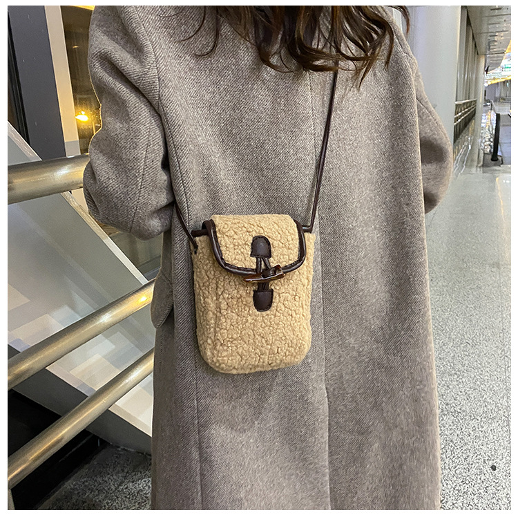 Lambswool Phone-bag Women Faux - огляд і ціна Women'S Bags Cross Body