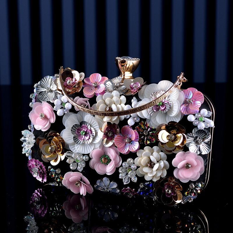 Fashion Women Bags Flower Diam - огляд і ціна Mini Purse Chain